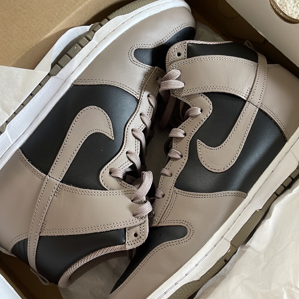 nike dunk moon fossil sneakers
